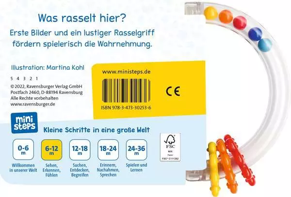 ministeps: Mein erstes Rasselbuch