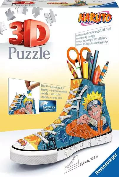 3D Puzzle Sneaker Naruto