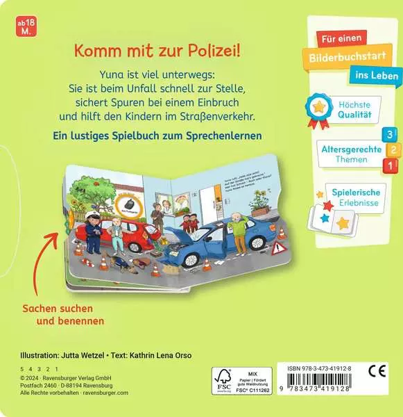 Wo ist bloß …? - Mein Polizei-Buch zum Sachen suchen