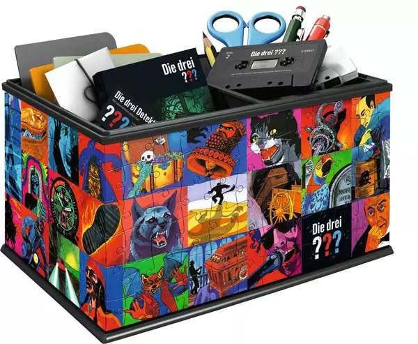 3D Puzzle Aufbewahrungsbox Die drei ???