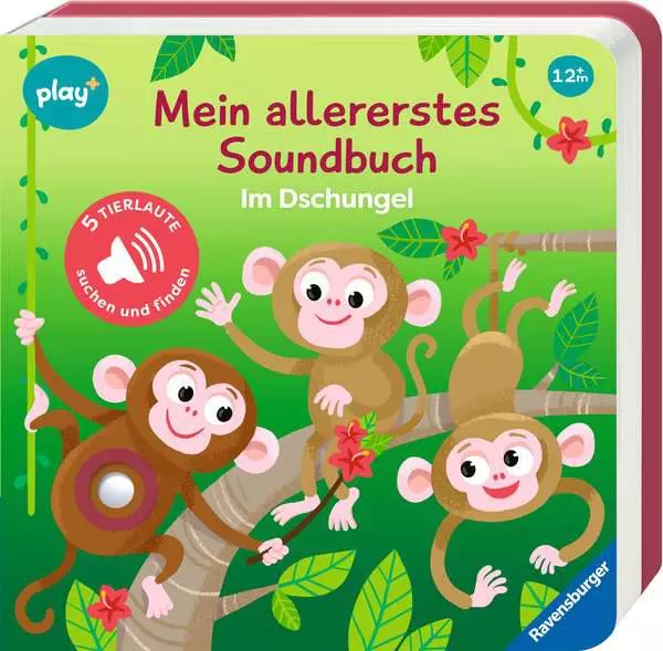 Play+ Mein allererstes Soundbuch Im Dschungel - ab 12 Monate