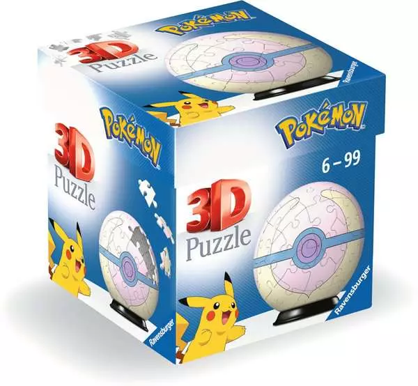 3D Puzzle Ball Puzzle-Ball Pokémon Heilball