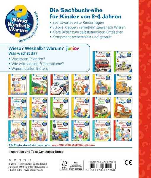 Ravensburger Wieso? Weshalb? Warum? junior. Band 22 - Was wächst da?