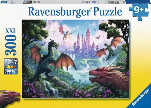 Kinderpuzzle ab 9 Jahren - Magischer Drache - 300 Teile