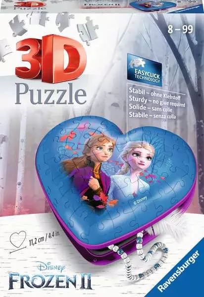3D Puzzle Herzschatulle Disney Frozen 2