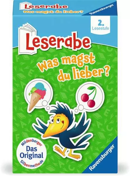 Leserabe: Was magst du lieber? - Lernspiel ab 7 Jahren