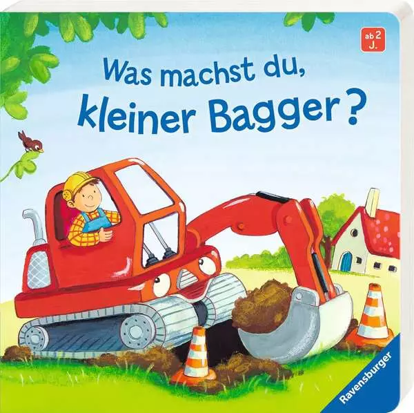 Was machst du. kleiner Bagger?