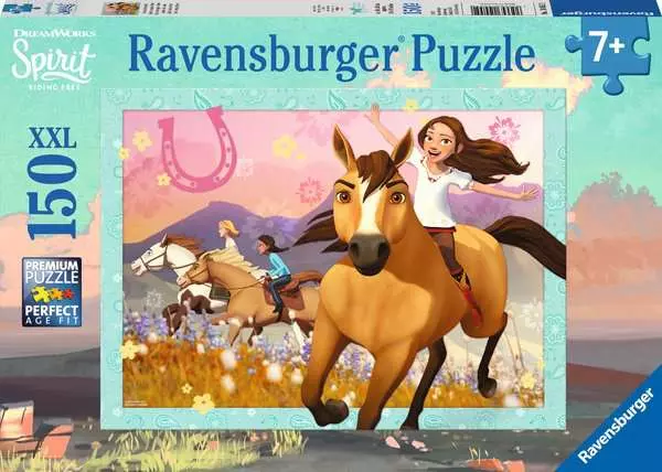 Kinderpuzzle ab 7 Jahren - Wild und frei - 150 Teile
