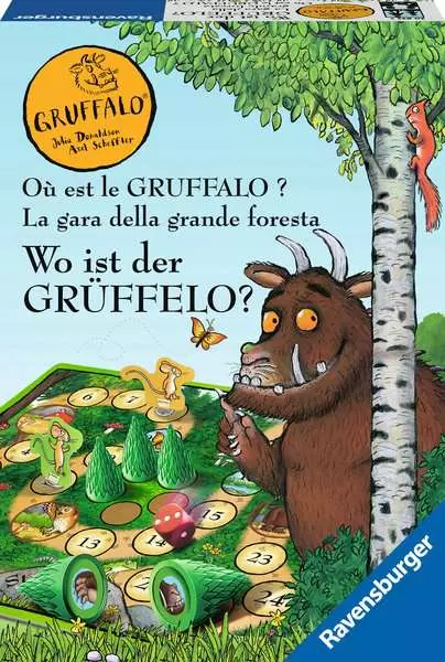Wo ist der Grüffelo? - Kinderspiel ab 4 Jahren