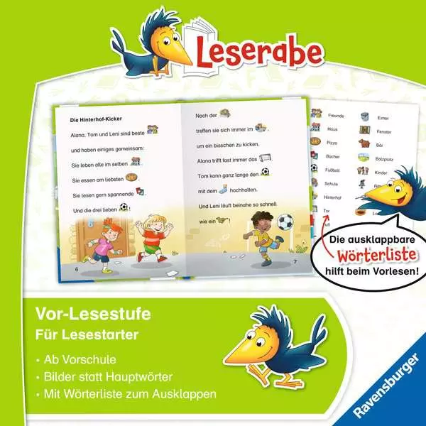 Leserabe Vor-Lesestufe - Fußballgeschichten