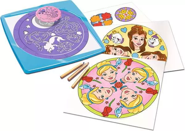 Mandala-Designer Midi - Disney Prinzessinnen