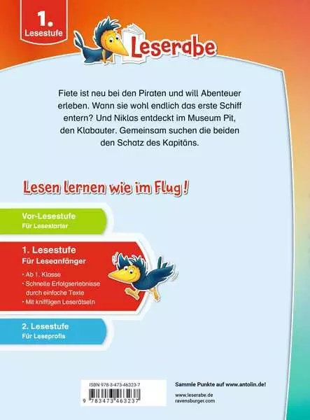 Leserabe Sonderausgaben - Die besten Leseraben-Piratengeschichten