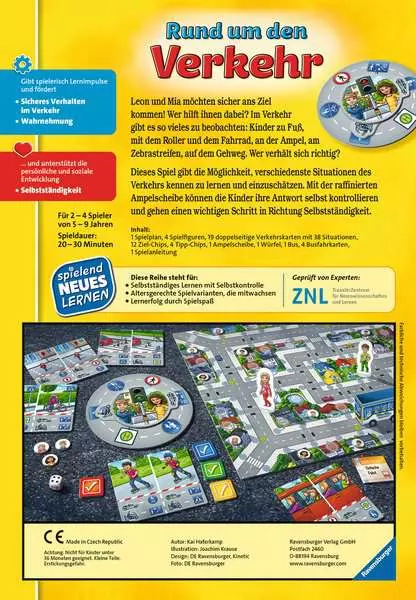 Rund um den Verkehr - Kinderspiel ab 5 Jahren