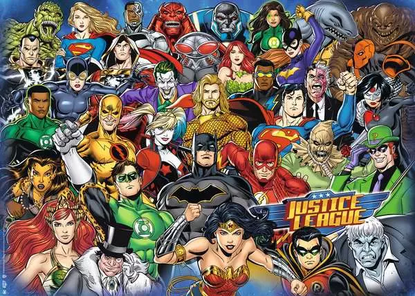 Puzzle 1000 Teile - Challenge DC Comics