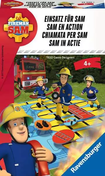 Feuerwehrmann Sam: Einsatz für Sam - Reisespiel ab 4 Jahren