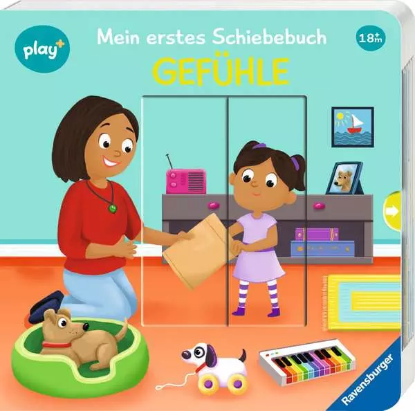 Play+ Mein erstes Schiebebuch Gefühle - ab 18 Monate