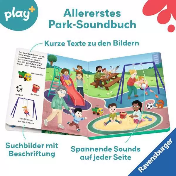 Play+ Mein allererstes Soundbuch Im Park - ab 12 Monate