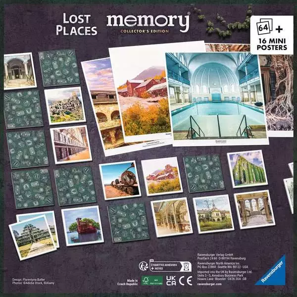 Collector's memory® Lost Places - Spiel ab 6 Jahren