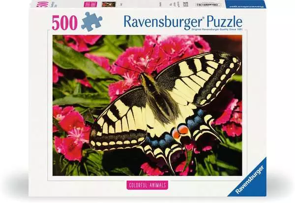 Puzzle 500 Teile - Der Schmetterling