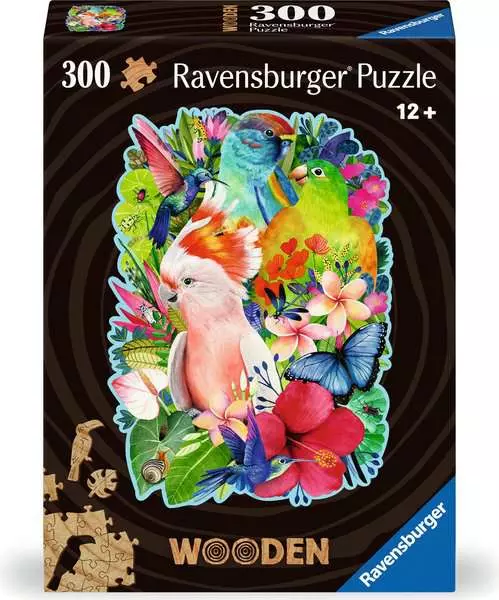 Puzzle 300 Teile - Exotische Vögel