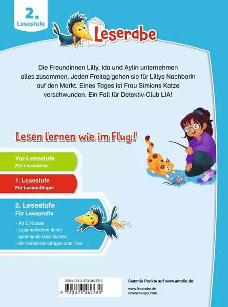 Leserabe 2. Lesestufe - Der Fall Katzenpfote