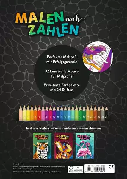 Malen nach Zahlen - Drachen