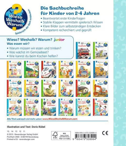 Ravensburger Wieso? Weshalb? Warum? junior. Band 53 - Was essen wir?