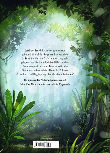 Ravensburger Josch der Frosch: Abenteuer im Regenwald
