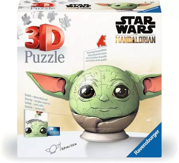 Ravensburger Puzzle-Ball Mandalorian Grogu mit Ohren