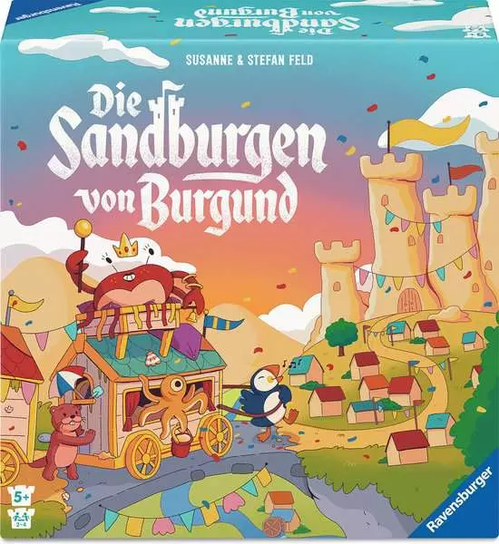 Die Sandburgen von Burgund - Kinderspiel ab 5 Jahren