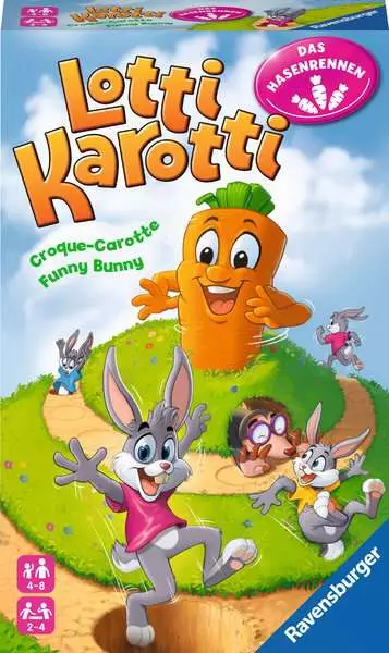 Lotti Karotti. das Hasenrennen - Reisespiel ab 4 Jahren