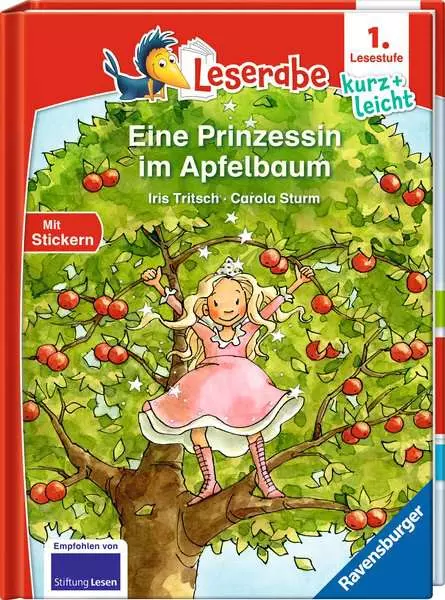Leserabe 1. Lesestufe Kurz und leicht - Eine Prinzessin im Apfelbaum