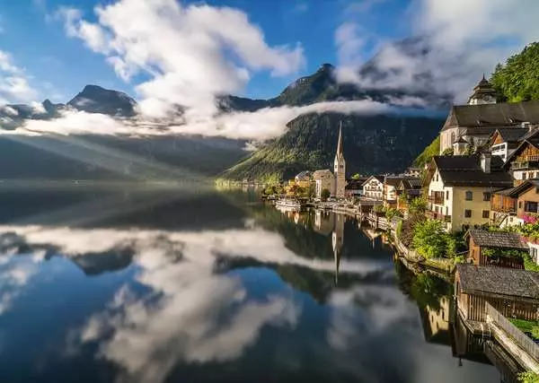 Puzzle 1000 Teile - Sagenumwobenes Hallstatt