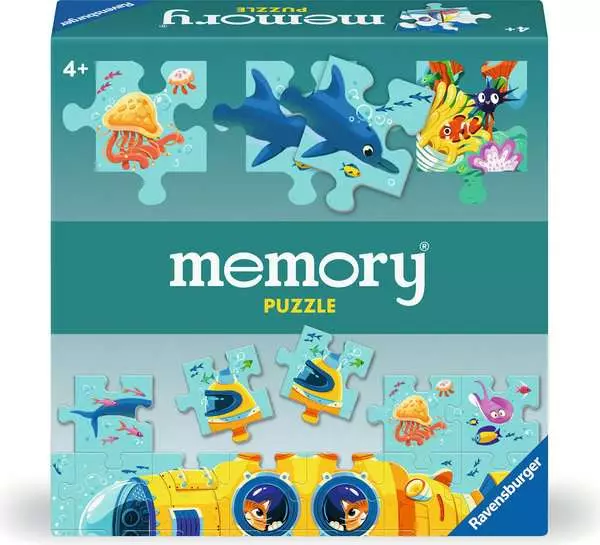 memory® Puzzle Unterwasserwelt - Kinderspiel ab 4 Jahren