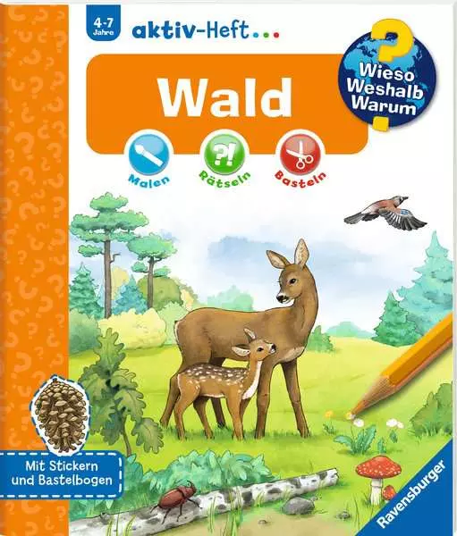 Ravensburger Wieso? Weshalb? Warum? aktiv-Heft - Wald