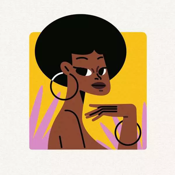 CreArt Damenportrait - Malen nach Zahlen für Erwachsene