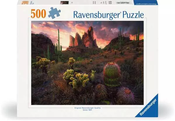 Puzzle 500 Teile - Kakteen
