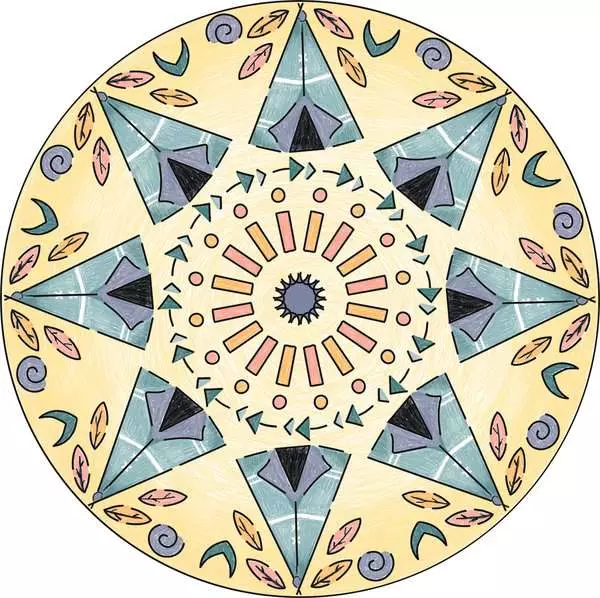 Mandala-Designer Midi - Boho Style