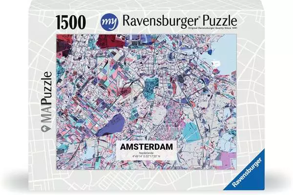 Ravensburger my MAPuzzle - 1500 Teile in Pappschachtel