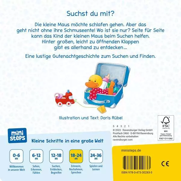 ministeps Kleine Ente. wo bist du? - ab 18 Monate