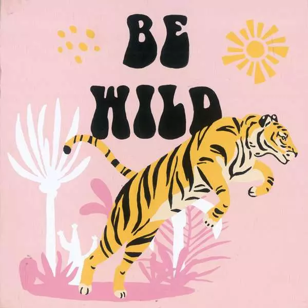 CreArt Be Wild - Malen nach Zahlen für Erwachsene