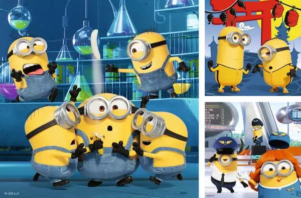 Kinderpuzzle ab 5 Jahren - Witzige Minions - 49 Teile
