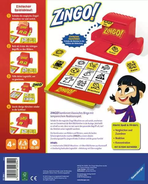 Zingo! - Kinderspiel ab 4 Jahren