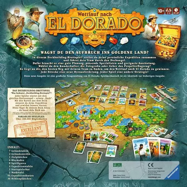 Wettlauf nach El Dorado - Spiel ab 10 Jahren