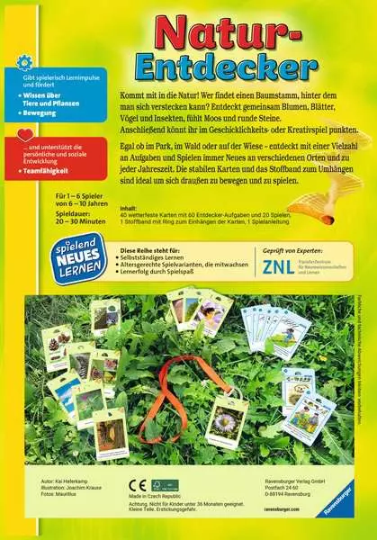 Natur-Entdecker - Kinderspiel ab 6 Jahren