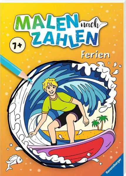 Malen nach Zahlen - Ferien