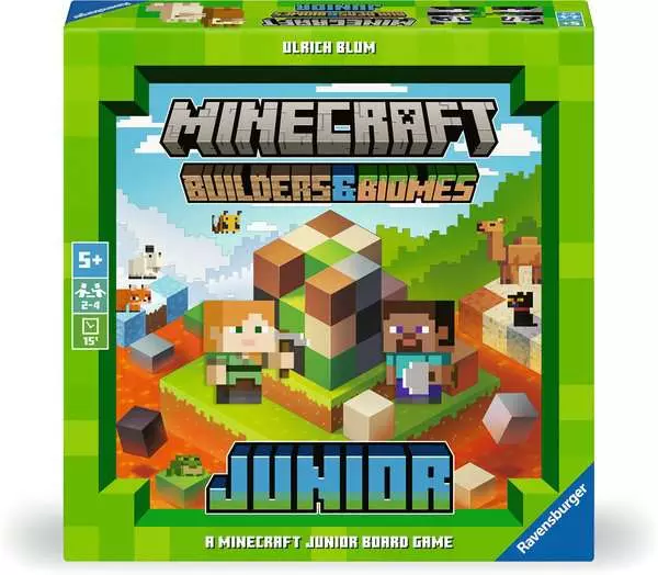 Minecraft Builders & Biomes Junior - Kinderspiel ab 5 Jahren
