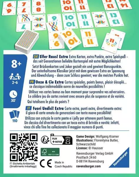 Elfer raus! Extra - Kartenspiel ab 8 Jahren