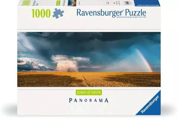 Puzzle 1000 Teile - Mystisches Regenbogenwetter