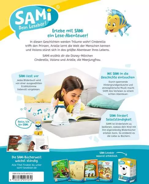 SAMi – dein Lesebär Disney Prinzessinnen - Zauberhafte Geschichten